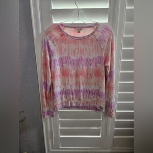 Lucky Brand Kids JuniorsTie-Dye Long Sleeve Top Size 14/16